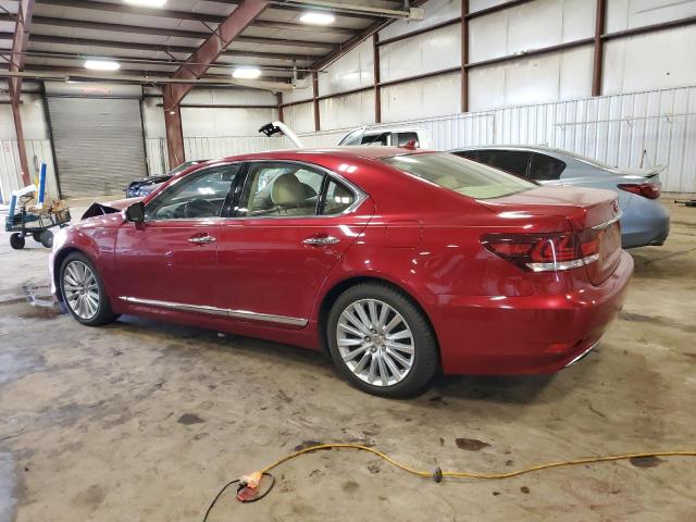 JTHCL5EF1D5019355 - 2013 LEXUS LS 460 RED photo 2
