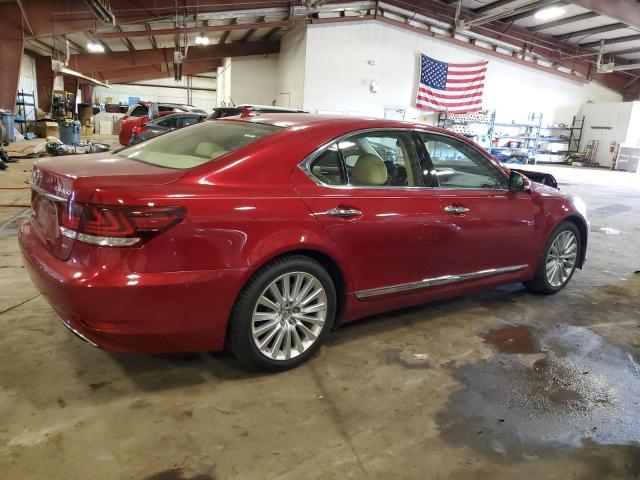 JTHCL5EF1D5019355 - 2013 LEXUS LS 460 RED photo 3