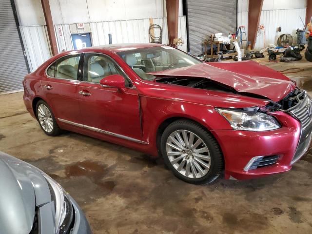 JTHCL5EF1D5019355 - 2013 LEXUS LS 460 RED photo 4