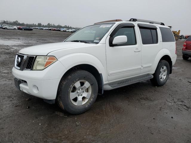 5N1AR18W55C748446 - 2005 NISSAN PATHFINDER LE WHITE photo 1