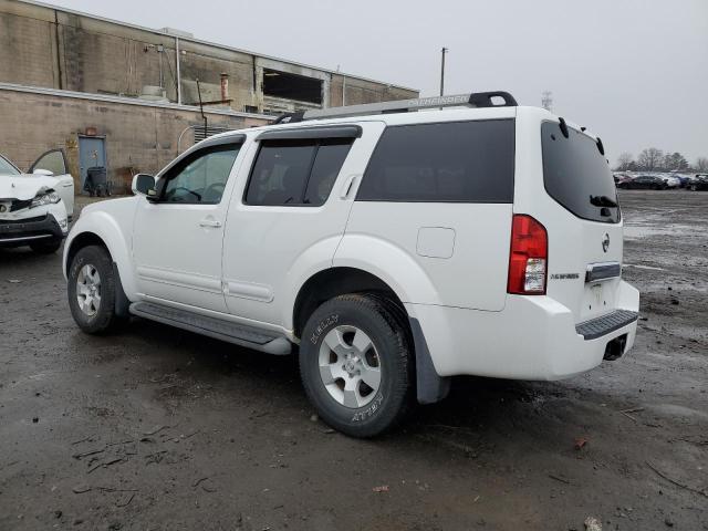 5N1AR18W55C748446 - 2005 NISSAN PATHFINDER LE WHITE photo 2