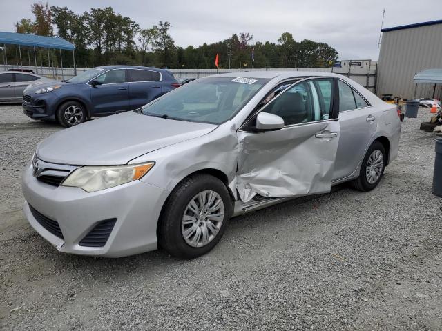 4T1BF1FK2CU053135 - 2012 TOYOTA CAMRY BASE SILVER photo 1