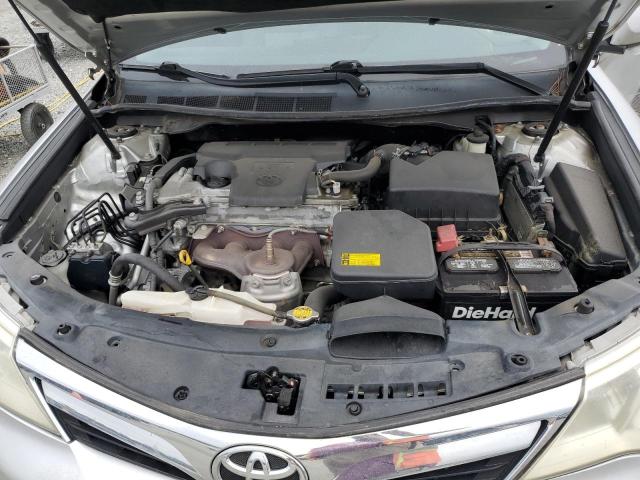 4T1BF1FK2CU053135 - 2012 TOYOTA CAMRY BASE SILVER photo 11