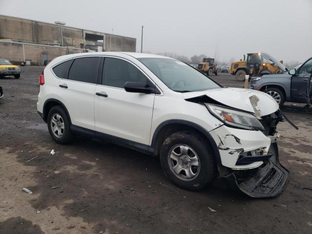 5J6RM4H39FL001909 - 2015 HONDA CR-V LX WHITE photo 4