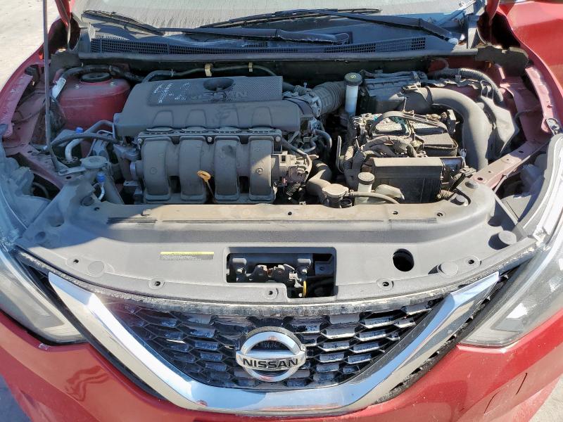 3N1AB7AP0KL613103 - 2019 NISSAN SENTRA S Kırmızı fotoğraf 11