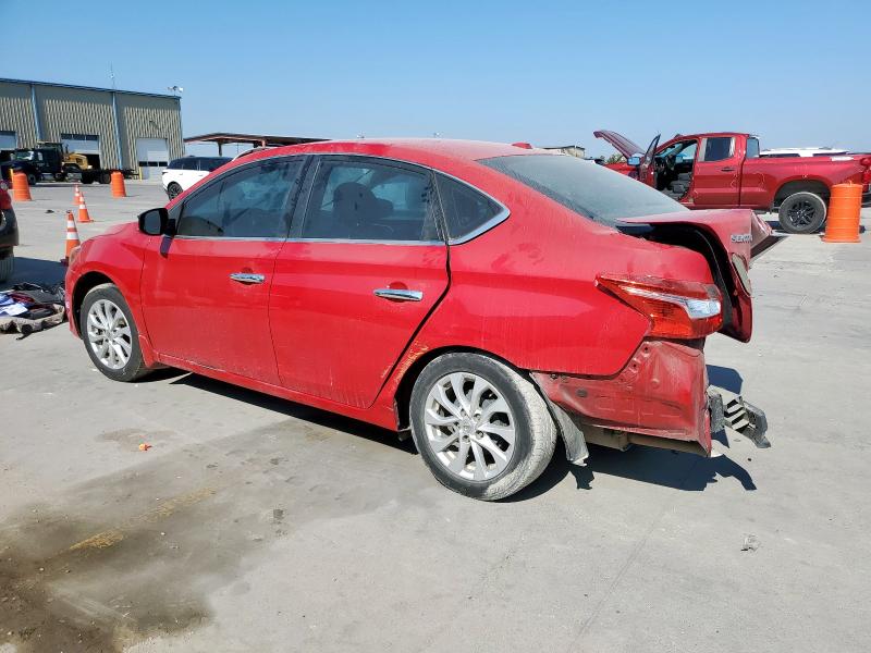 3N1AB7AP0KL613103 - 2019 NISSAN SENTRA S Kırmızı fotoğraf 2
