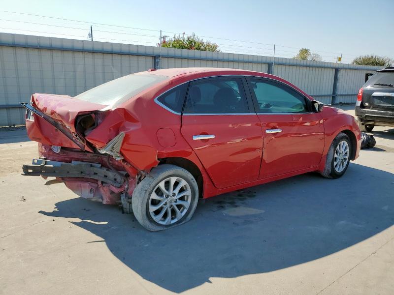 3N1AB7AP0KL613103 - 2019 NISSAN SENTRA S Kırmızı fotoğraf 3