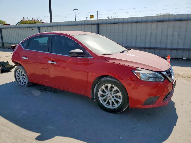 3N1AB7AP0KL613103 - 2019 NISSAN SENTRA S Kırmızı fotoğraf 4