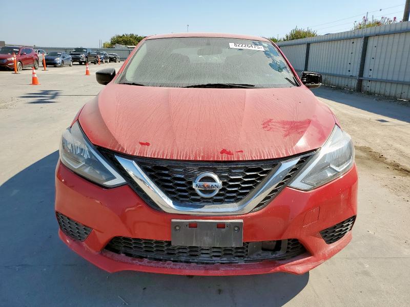 3N1AB7AP0KL613103 - 2019 NISSAN SENTRA S Kırmızı fotoğraf 5