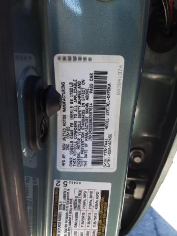 1NXBR32E66Z597614 - 2006 TOYOTA COROLLA CE TEAL photo 12