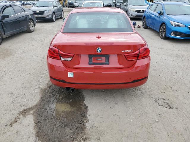 WBA4Z1C56KEE48625 - 2019 BMW 430I RED photo 6