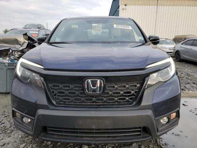 5FNYF8H50MB016075 - 2021 HONDA PASSPORT EXL BLUE photo 5