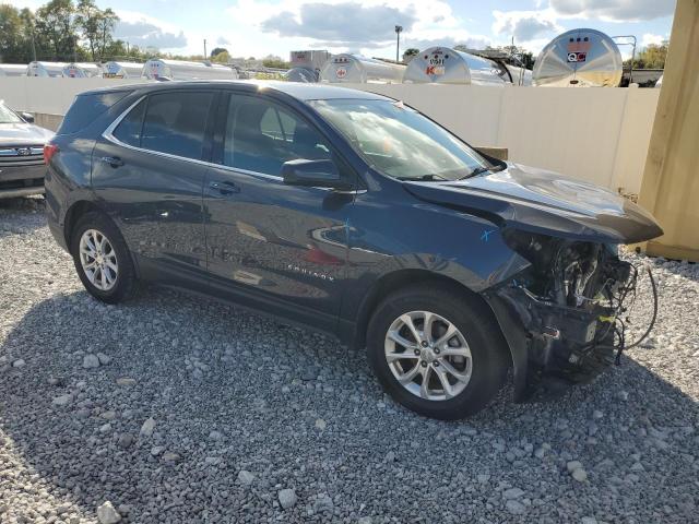 3GNAXKEV6KL120494 - 2019 CHEVROLET EQUINOX LT BLUE photo 4