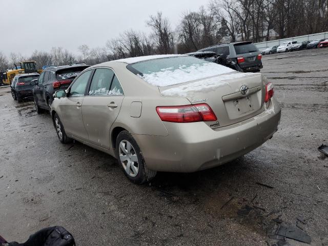 4T1BE46K67U595283 - 2007 TOYOTA CAMRY CE GOLD photo 2