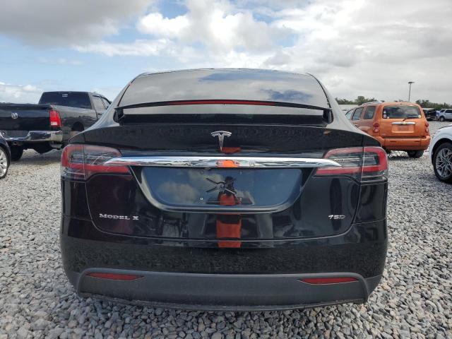 5YJXCDE2XHF054443 - 2017 TESLA MODEL X 黑色 照片 6