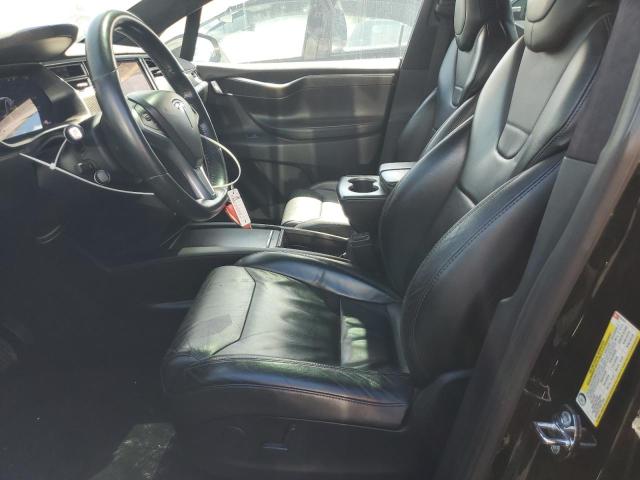 5YJXCDE2XHF054443 - 2017 TESLA MODEL X 黑色 照片 7