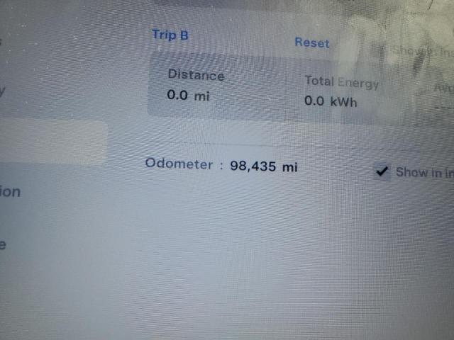 5YJXCDE2XHF054443 - 2017 TESLA MODEL X 黑色 照片 9