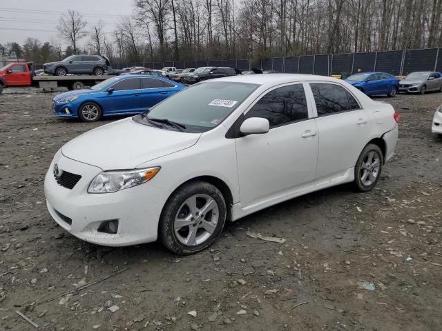 1NXBU4EE3AZ290748 - 2010 TOYOTA COROLLA BASE WHITE photo 1