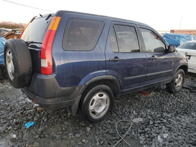 SHSRD785X4U233081 - 2004 HONDA CR-V LX BLUE photo 3