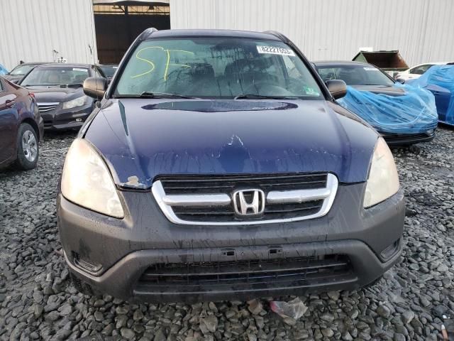 SHSRD785X4U233081 - 2004 HONDA CR-V LX BLUE photo 5