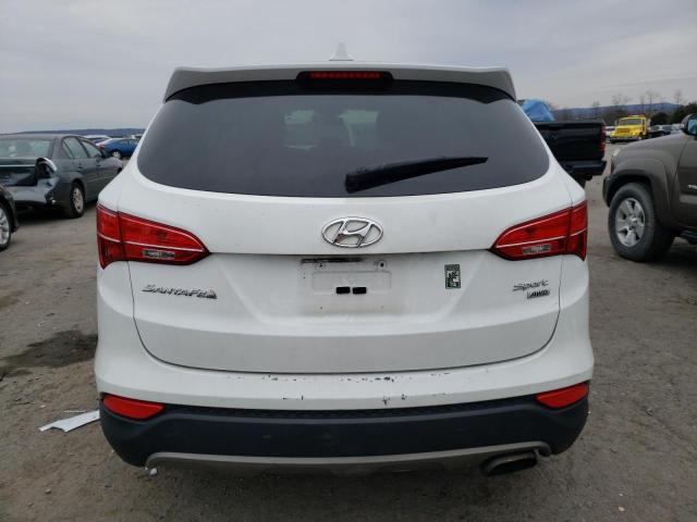 5XYZTDLB5FG237041 - 2015 HYUNDAI SANTA FE S WHITE photo 6