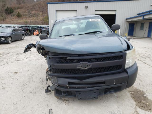 1GCSKPEA1AZ182446 - 2010 CHEVROLET SILVERADO K1500 BLUE photo 5