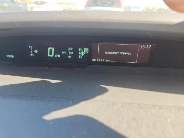 JTDKN3DU1F1918903 - 2015 TOYOTA PRIUS BLUE photo 9