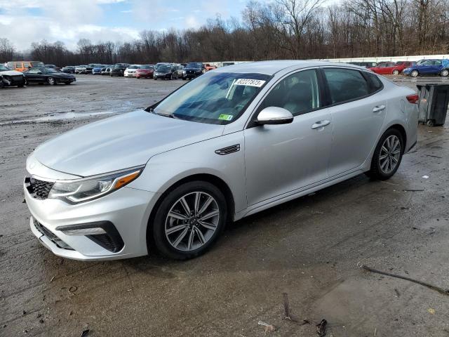 5XXGU4L15KG304814 - 2019 KIA OPTIMA EX SILVER photo 1