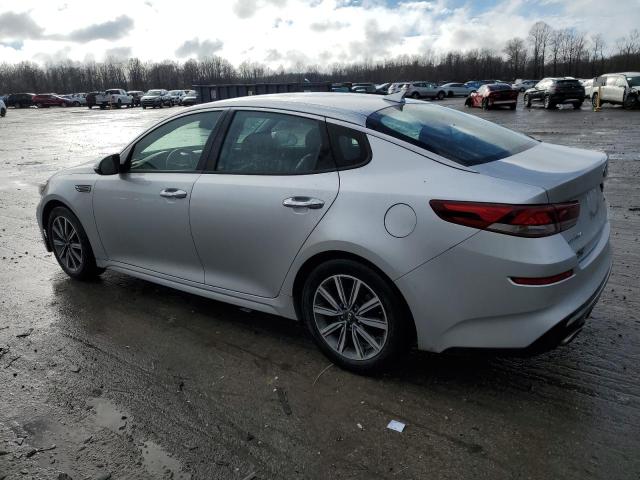 5XXGU4L15KG304814 - 2019 KIA OPTIMA EX SILVER photo 2