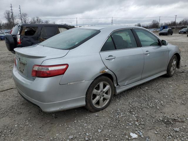 4T1BK46K97U020992 - 2007 TOYOTA CAMRY LE GRAY photo 3