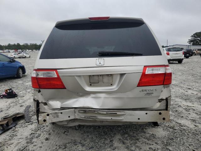 5FNRL38485B406723 - 2005 HONDA ODYSSEY EX SILVER photo 6