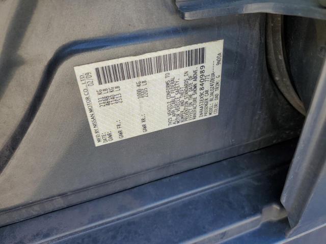 1N4AA51EX9C840989 - 2009 NISSAN MAXIMA S 灰色 照片 13