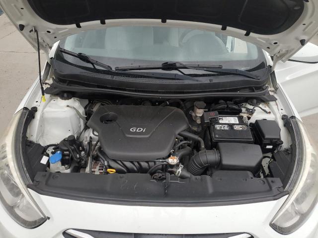 KMHCT5AE3GU248821 - 2016 HYUNDAI ACCENT SE WHITE photo 11