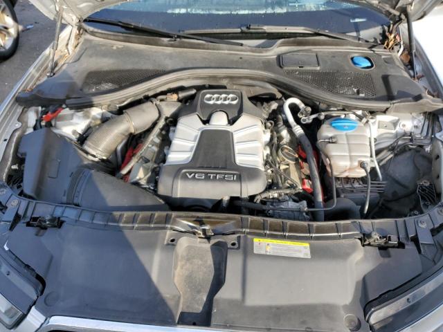 WAUJGAFC1DN117390 - 2013 AUDI A6 PRESTIGE 银色 照片 11