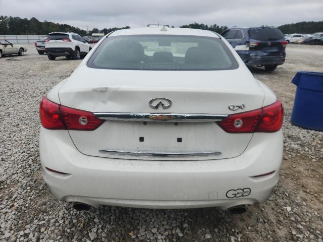 JN1BV7AP6EM671058 - 2014 INFINITI Q50 BASE WHITE photo 6