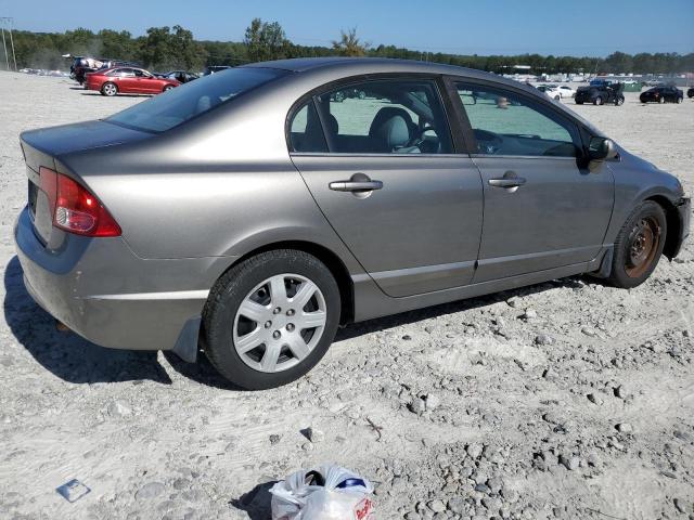 1HGFA16538L021291 - 2008 HONDA CIVIC LX Մոխրագույն լուսանկար 3