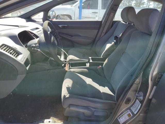 1HGFA16538L021291 - 2008 HONDA CIVIC LX Մոխրագույն լուսանկար 7