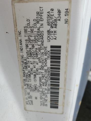 5TBBT44172S284035 - 2002 TOYOTA TUNDRA ACCESS CAB თეთრი ფოტო 12