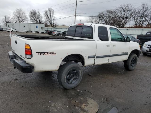 5TBBT44172S284035 - 2002 TOYOTA TUNDRA ACCESS CAB თეთრი ფოტო 3