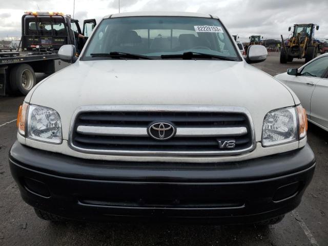 5TBBT44172S284035 - 2002 TOYOTA TUNDRA ACCESS CAB WHITE photo 5