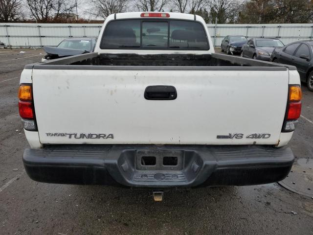 5TBBT44172S284035 - 2002 TOYOTA TUNDRA ACCESS CAB WHITE photo 6