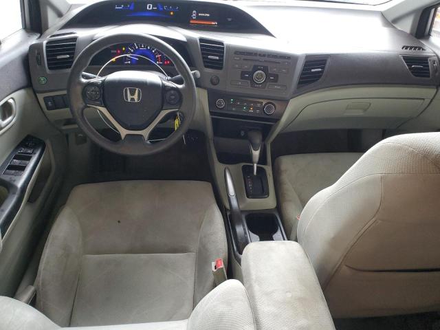 19XFB2F54CE077260 - 2012 HONDA CIVIC LX SILVER photo 8