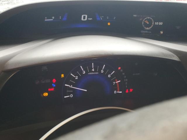 19XFB2F54CE077260 - 2012 HONDA CIVIC LX SILVER photo 9