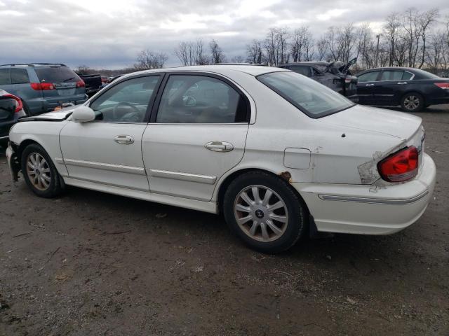 KMHWF35H15A130827 - 2005 HYUNDAI SONATA GLS WHITE photo 2