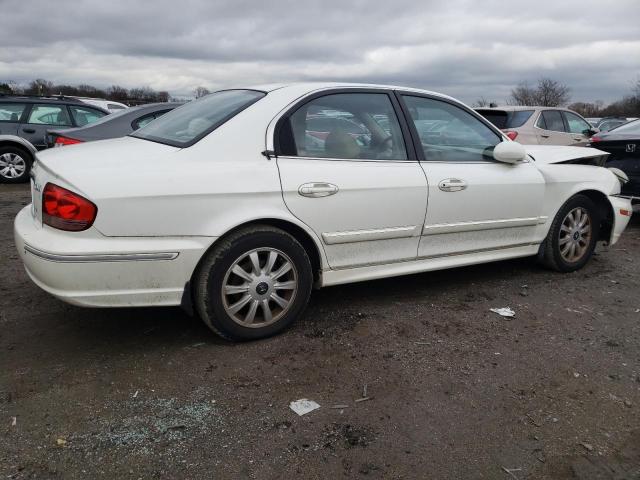 KMHWF35H15A130827 - 2005 HYUNDAI SONATA GLS WHITE photo 3