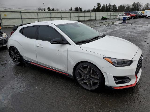 KMHT36AH5MU009878 - 2021 HYUNDAI VELOSTER N WHITE photo 4