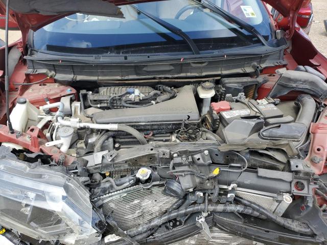 5N1AT2MT8LC762471 - 2020 NISSAN ROGUE S RED photo 11