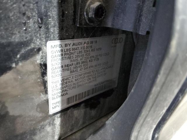 WA1LAAF78KD005991 - 2019 AUDI Q7 PREMIUM PLUS Noir photo 13