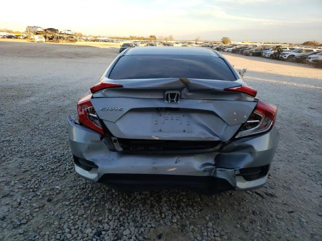 2HGFC2F59JH569332 - 2018 HONDA CIVIC LX SILVER photo 6