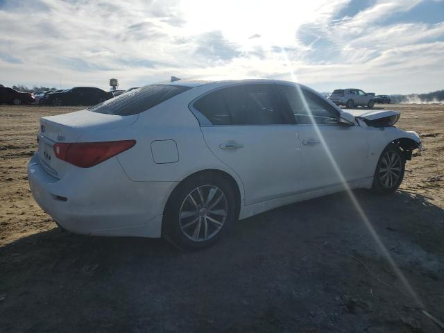 JN1BV7AR1FM415350 - 2015 INFINITI Q50 BASE WHITE photo 3